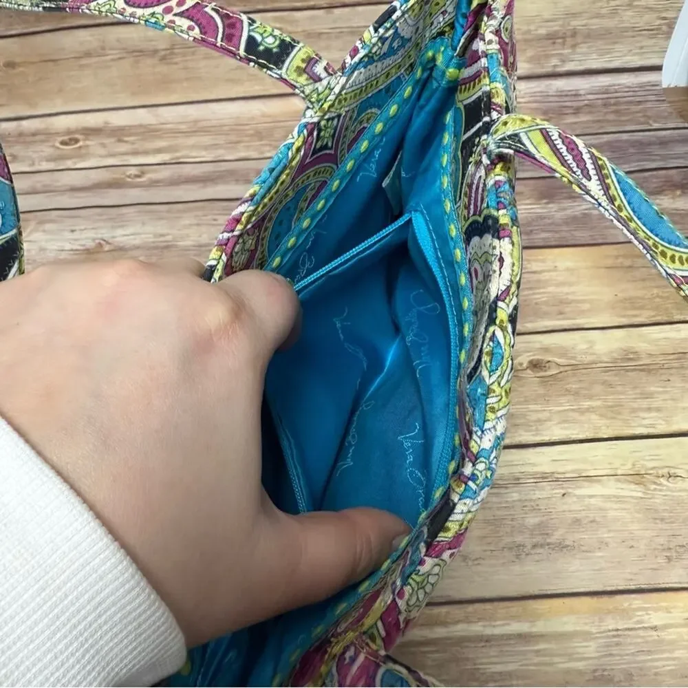 Vera Bradley Multicolor Paisley Mini Tote. Good used condition!